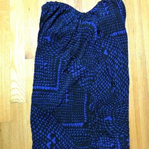 BCBG Maxazria strapless party dress